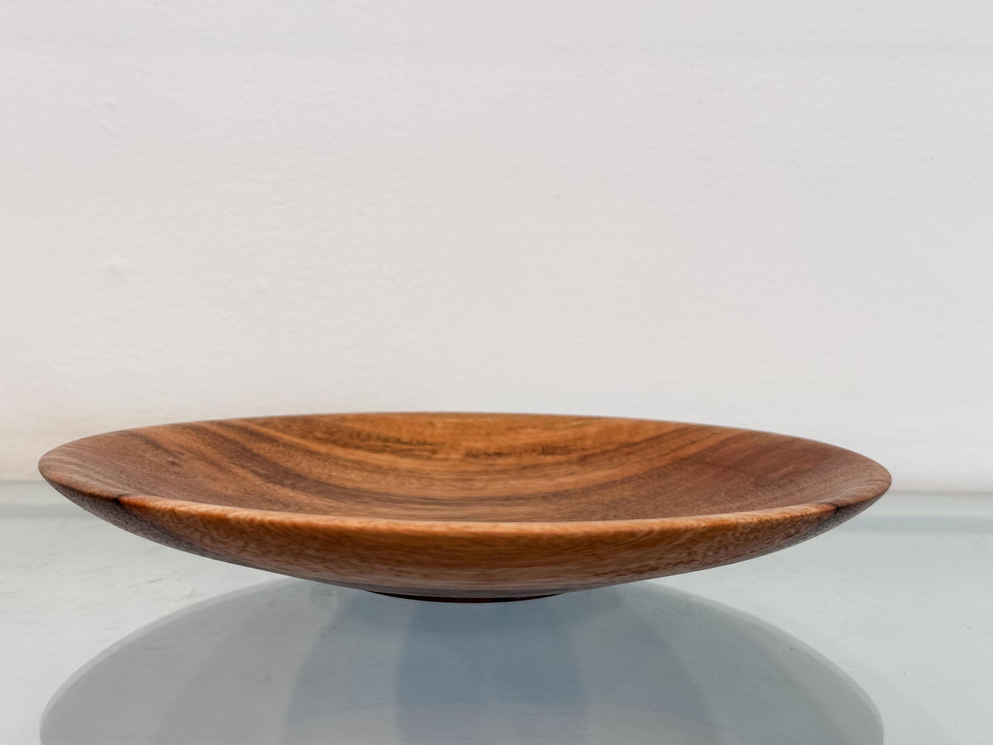 Small Mango Wood Plate, Handmade in Hawaii by bowl turner and artist Llosh Winne