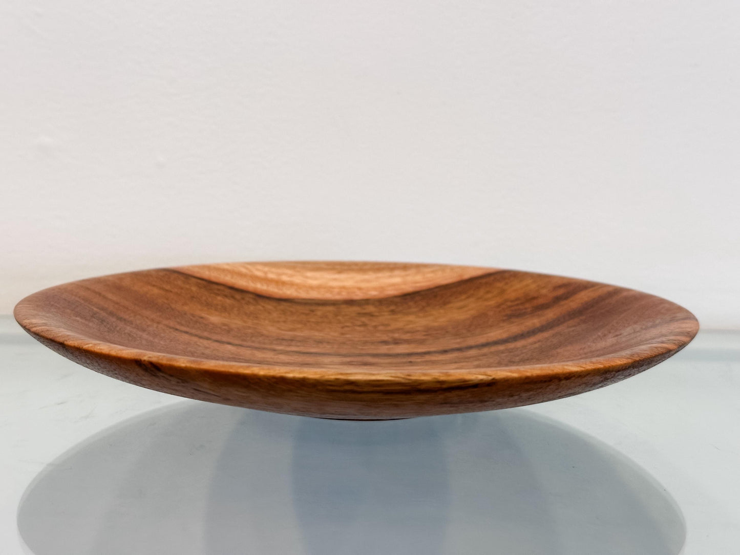 Small Mango Wood Plate, Handmade in Hawaii by bowl turner and artist Llosh Winne