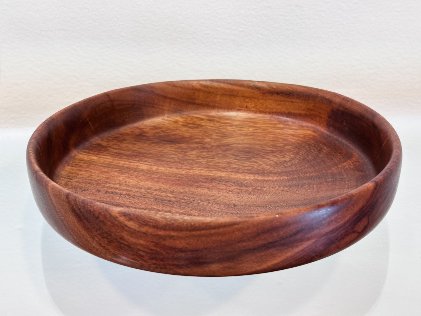 Formosa Koa Wood Bowl/Plate, Handmade in Hawaii, Organic, Food Safe