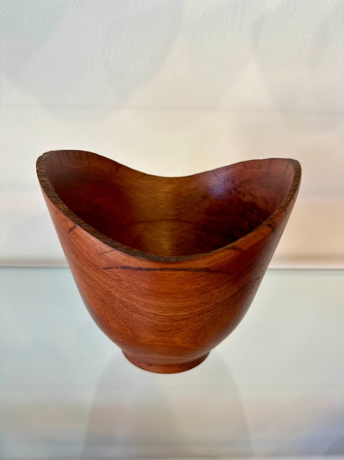 Small Ōhiʻa Wood Bowl, Handmade in Hawaii, Organic