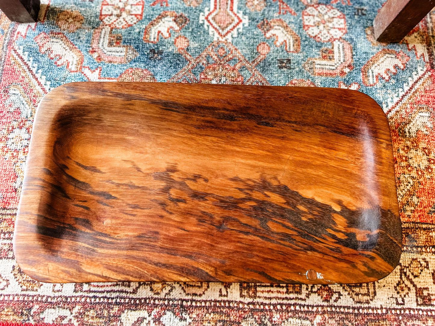 Koa Wood Platter, Koa Wood Charcuterie Board, Koa Wood Serving Tray, Table Centerpiece, Handmade, Food Safe, Made in Hawaii, Hawaii wood