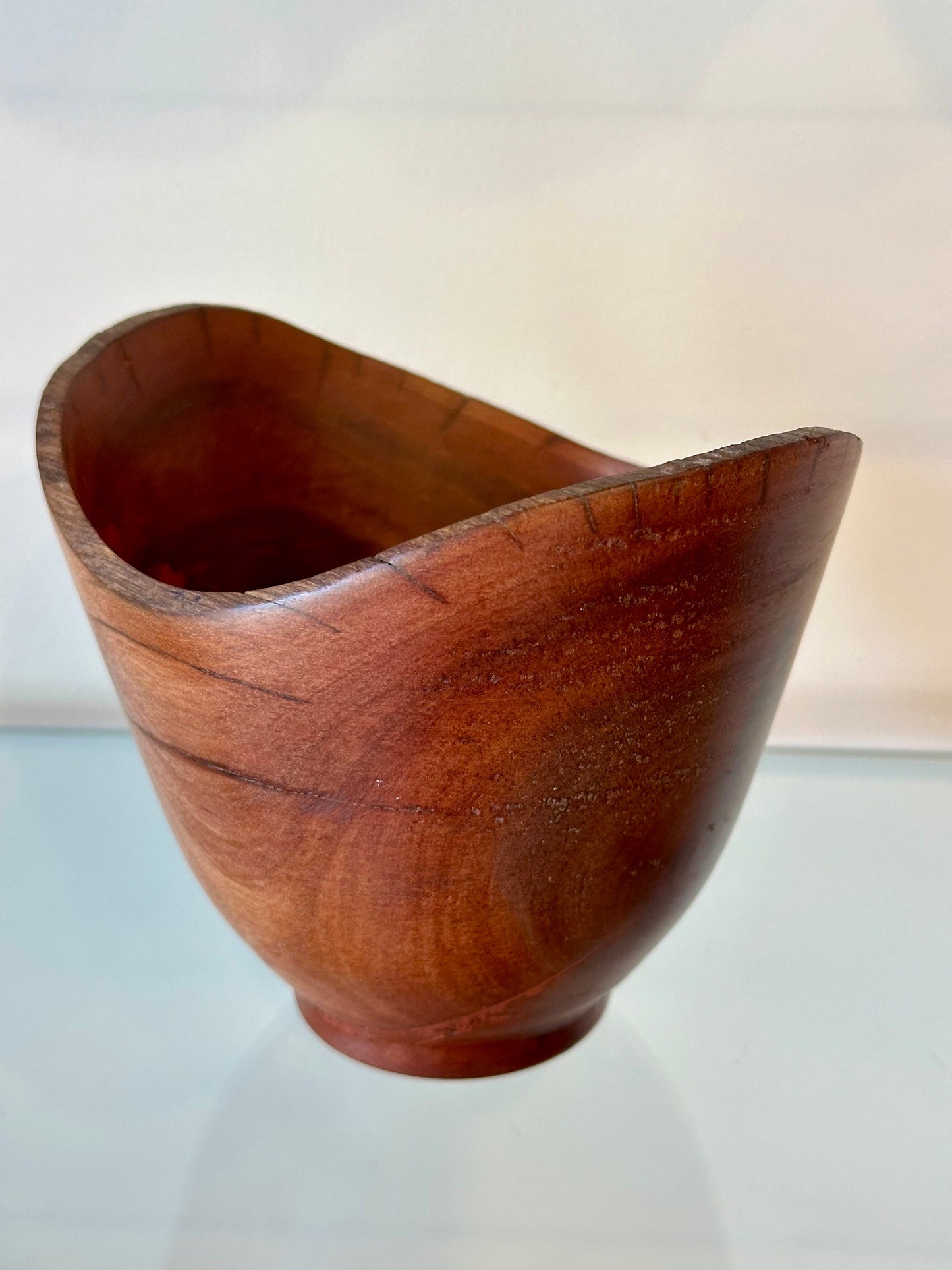 Small Ōhiʻa Wood Bowl, Handmade in Hawaii, Organic