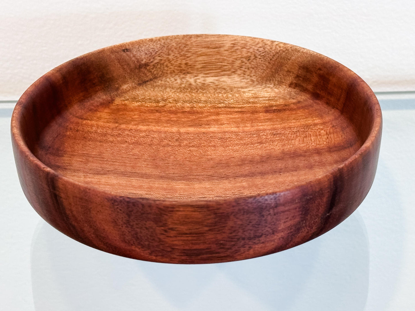 Small Formosa Koa Wood Bowl, Handmade on Hawaii Island by professional artist Llosh Winne, Organic oils, Food safe