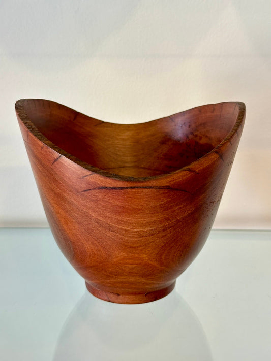 Small Ōhiʻa Wood Bowl, Handmade in Hawaii, Organic