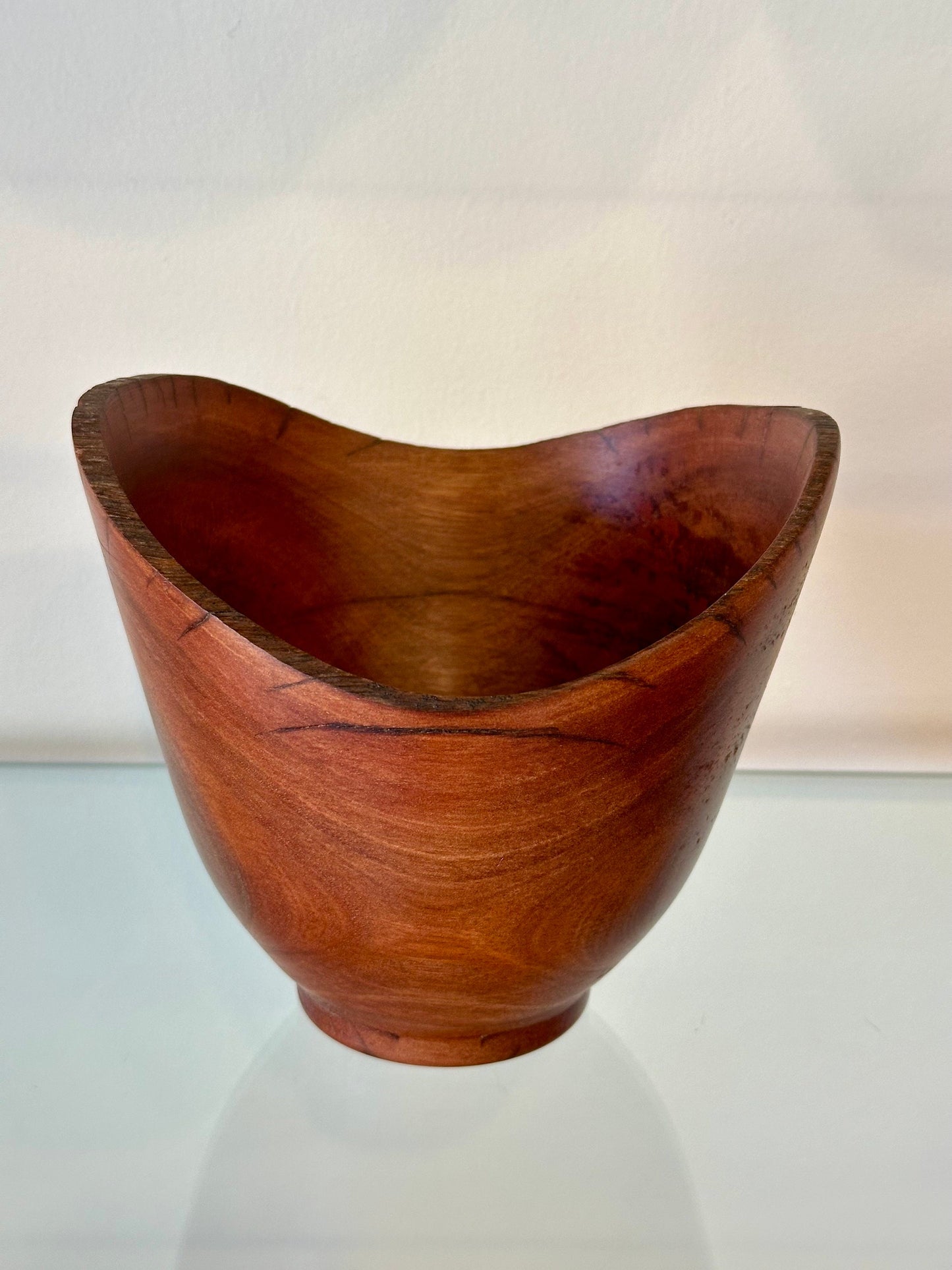 Small Ōhiʻa Wood Bowl, Handmade in Hawaii, Organic