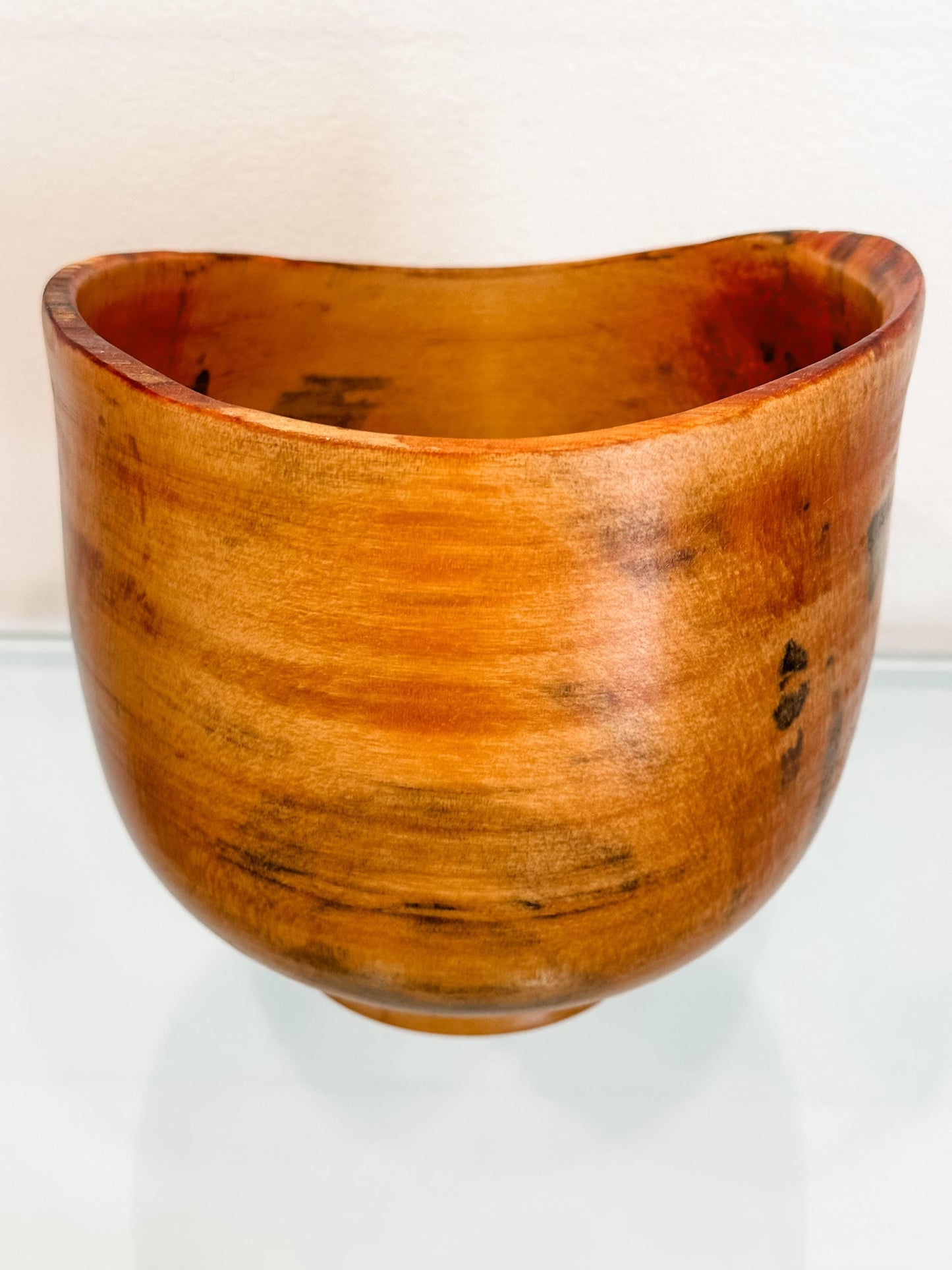Norfolk Pine Wood Bowl, Hand turned wood bowl, Food Safe, Wood Bowl, Handmade in Hawaii by Llosh Winne