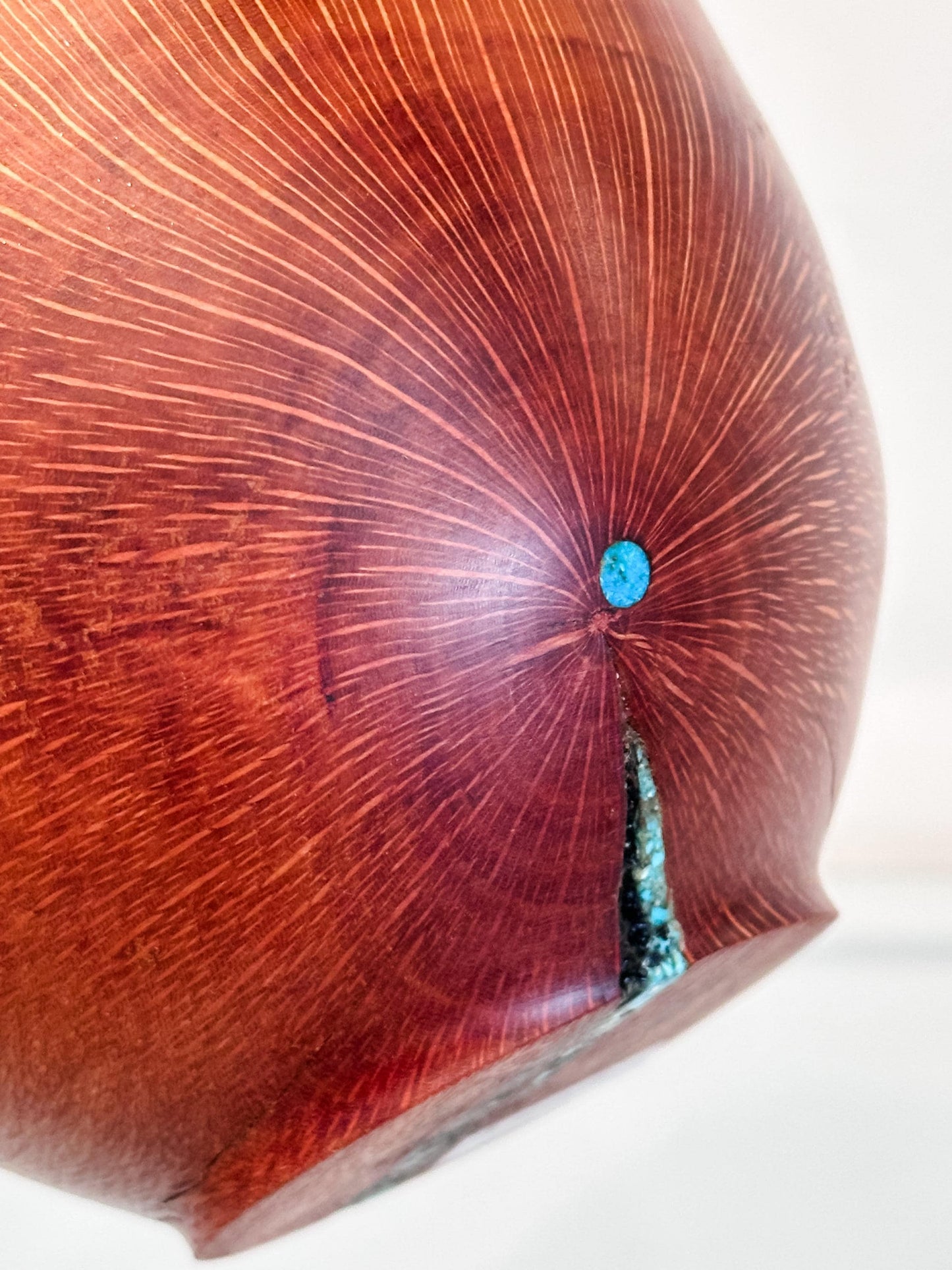 Handmade, artisanal, natural edge macadamia nut wood bowl, Hand-carved by professional artist and bowl turner Llosh Winne