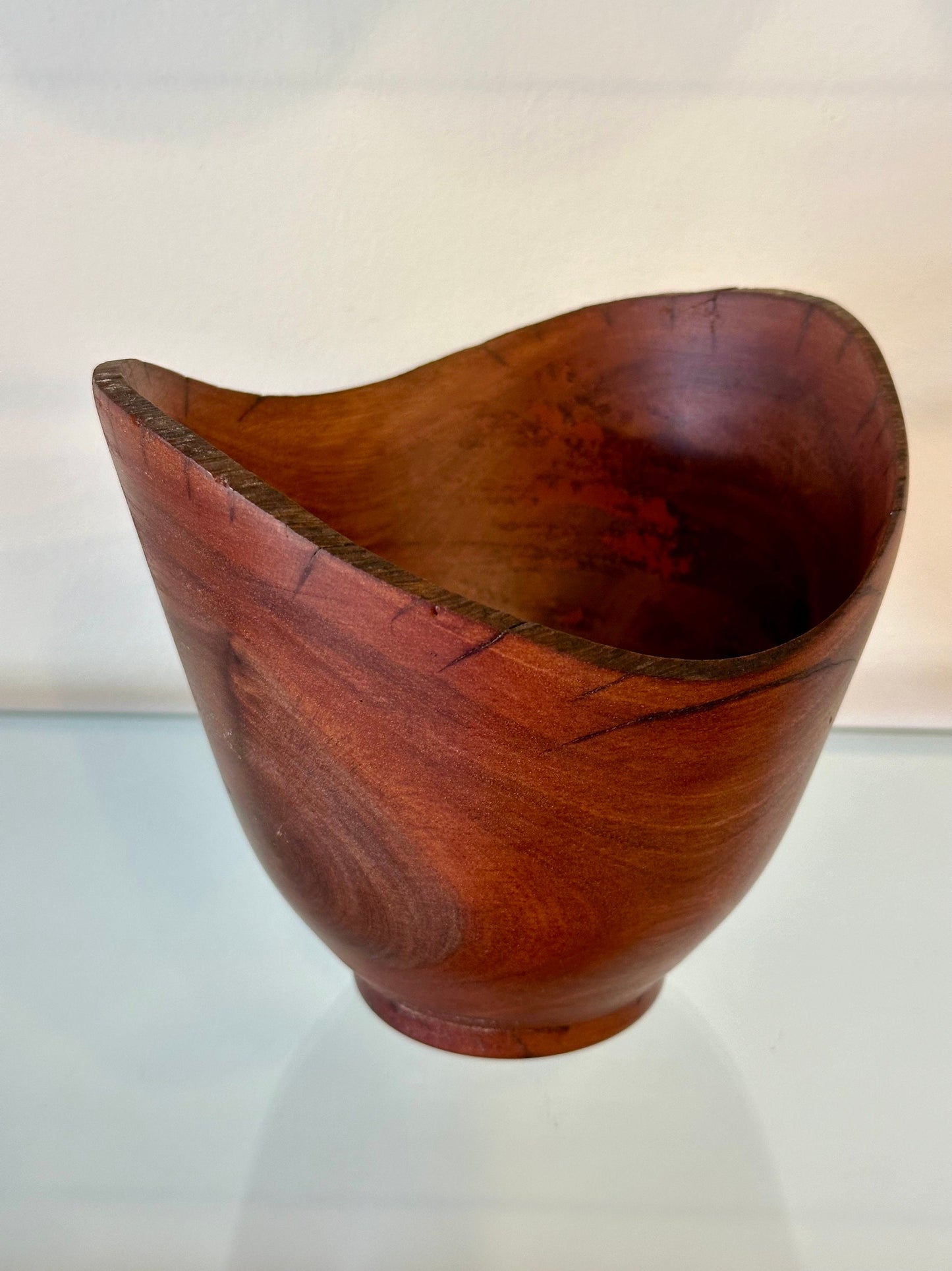 Small Ōhiʻa Wood Bowl, Handmade in Hawaii, Organic