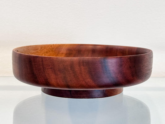 Small Formosa Koa Wood Bowl, Handmade on Hawaii Island by professional artist Llosh Winne, Organic oils, Food safe