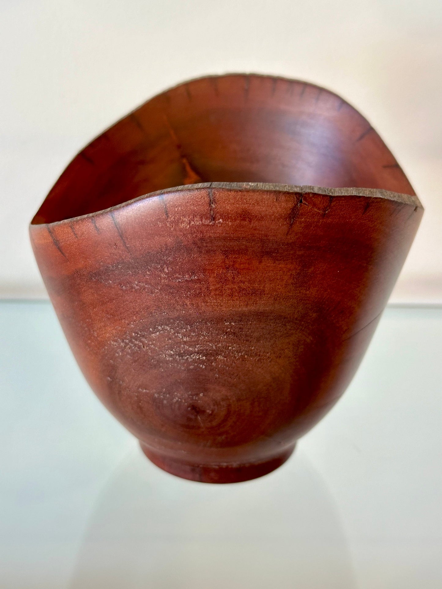 Small Ōhiʻa Wood Bowl, Handmade in Hawaii, Organic