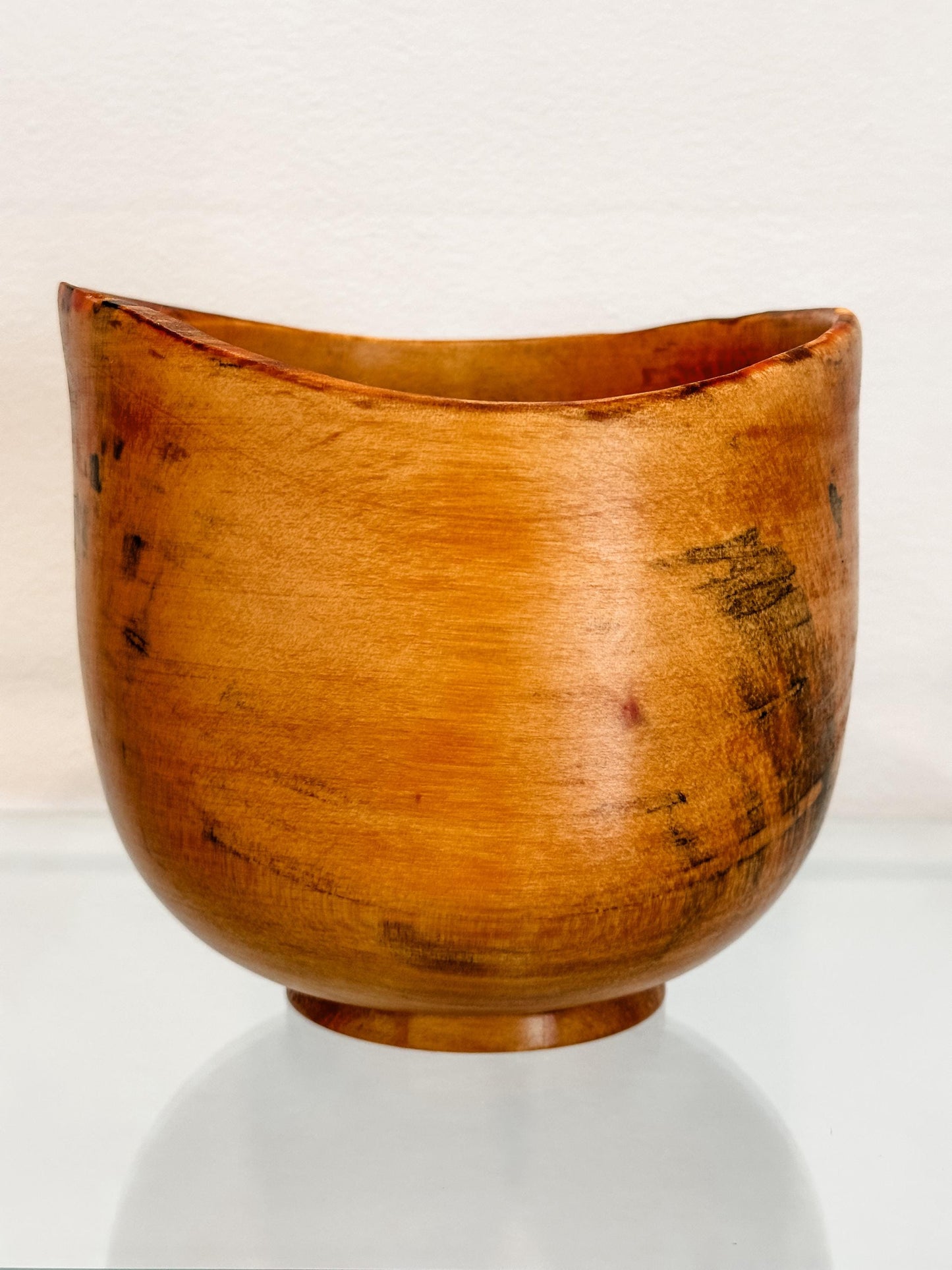 Norfolk Pine Wood Bowl, Hand turned wood bowl, Food Safe, Wood Bowl, Handmade in Hawaii by Llosh Winne