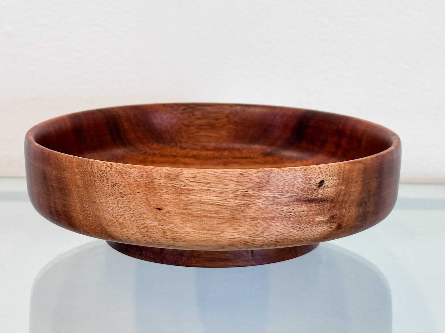 Small Formosa Koa Wood Bowl, Handmade on Hawaii Island by professional artist Llosh Winne, Organic oils, Food safe