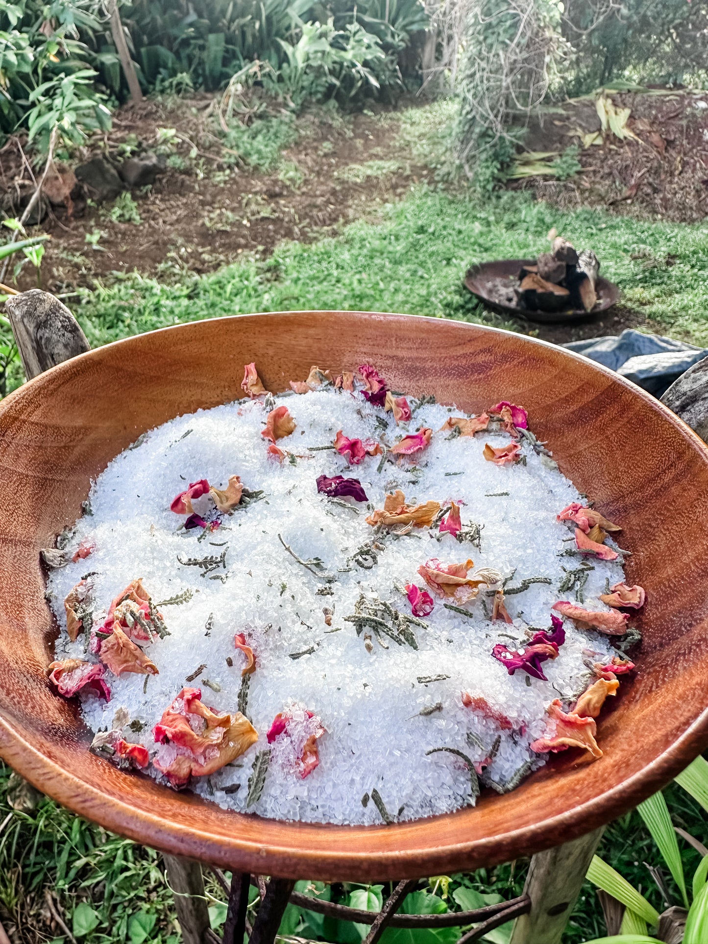 Lavender Rose Bath Salts, 12 oz.