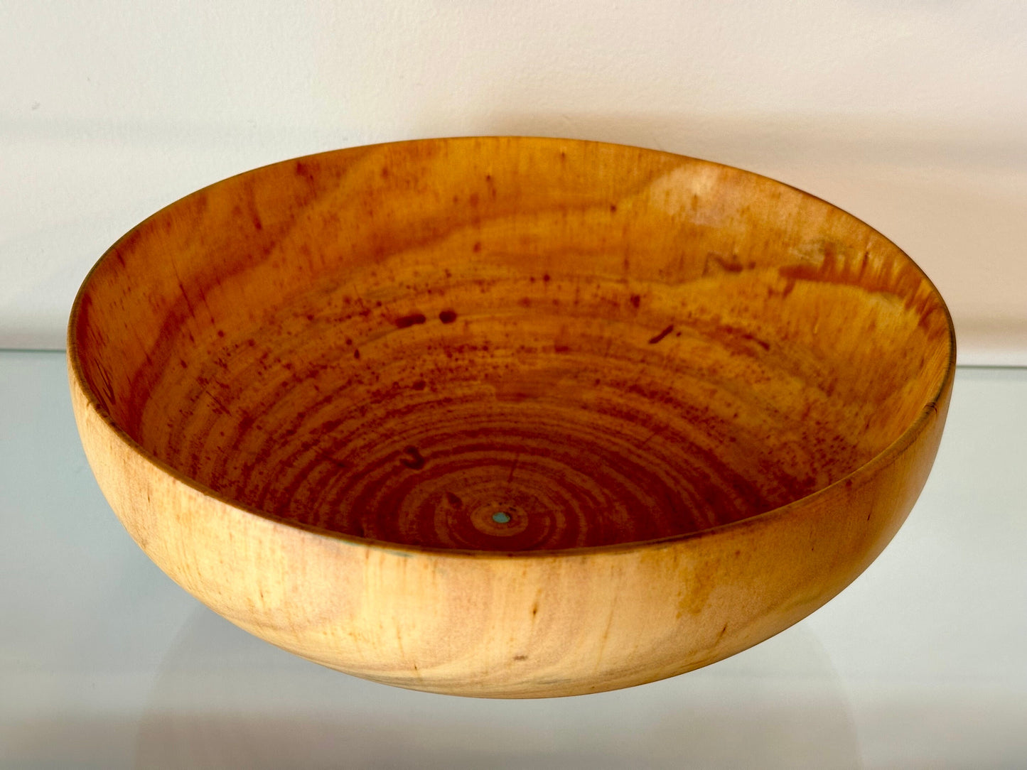 Medium Norfolk Pine Wood Bowl, Perfect for a Salad Bowl, Serving Bowl, Table Centerpiece or Home Décor Artwork, Handmade, Food Safe