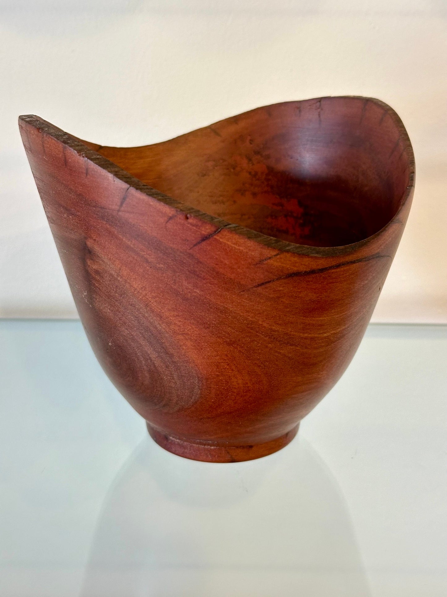 Small Ōhiʻa Wood Bowl, Handmade in Hawaii, Organic