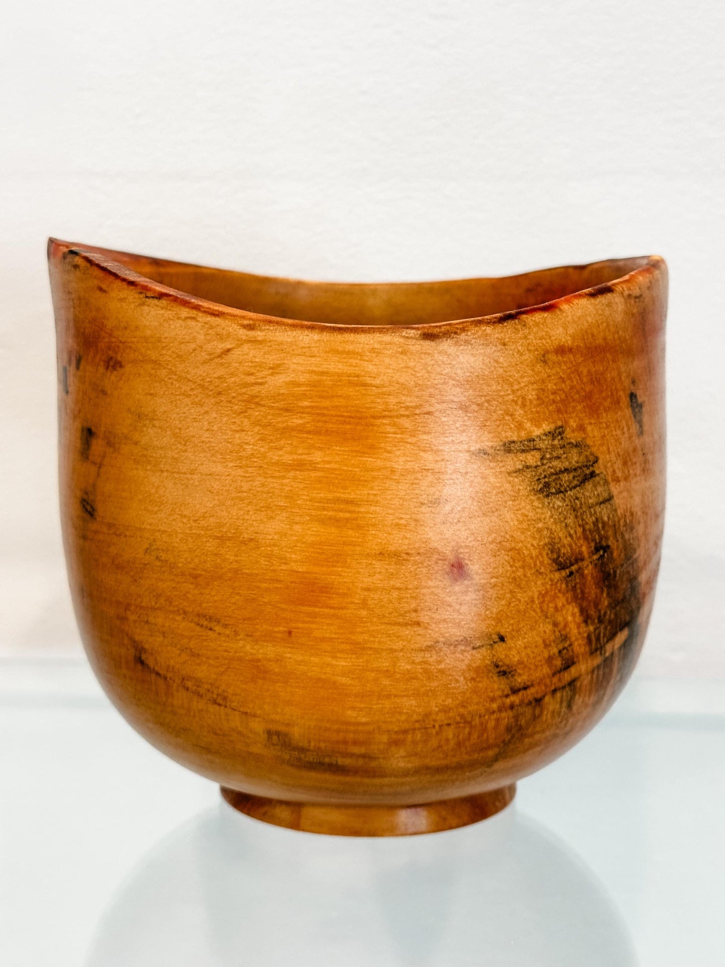 Norfolk Pine Wood Bowl, Hand turned wood bowl, Food Safe, Wood Bowl, Handmade in Hawaii by Llosh Winne