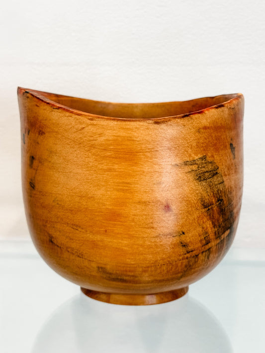Norfolk Pine Wood Bowl, Hand turned wood bowl, Food Safe, Wood Bowl, Handmade in Hawaii by Llosh Winne
