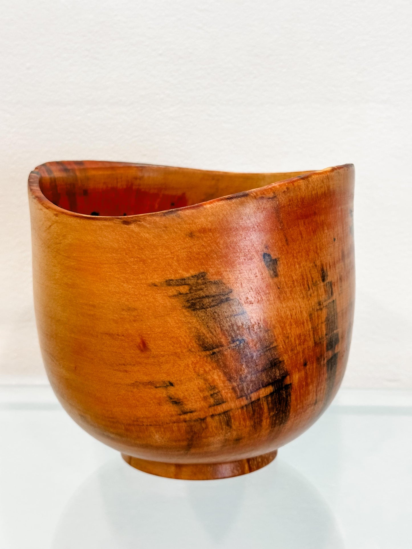 Norfolk Pine Wood Bowl, Hand turned wood bowl, Food Safe, Wood Bowl, Handmade in Hawaii by Llosh Winne