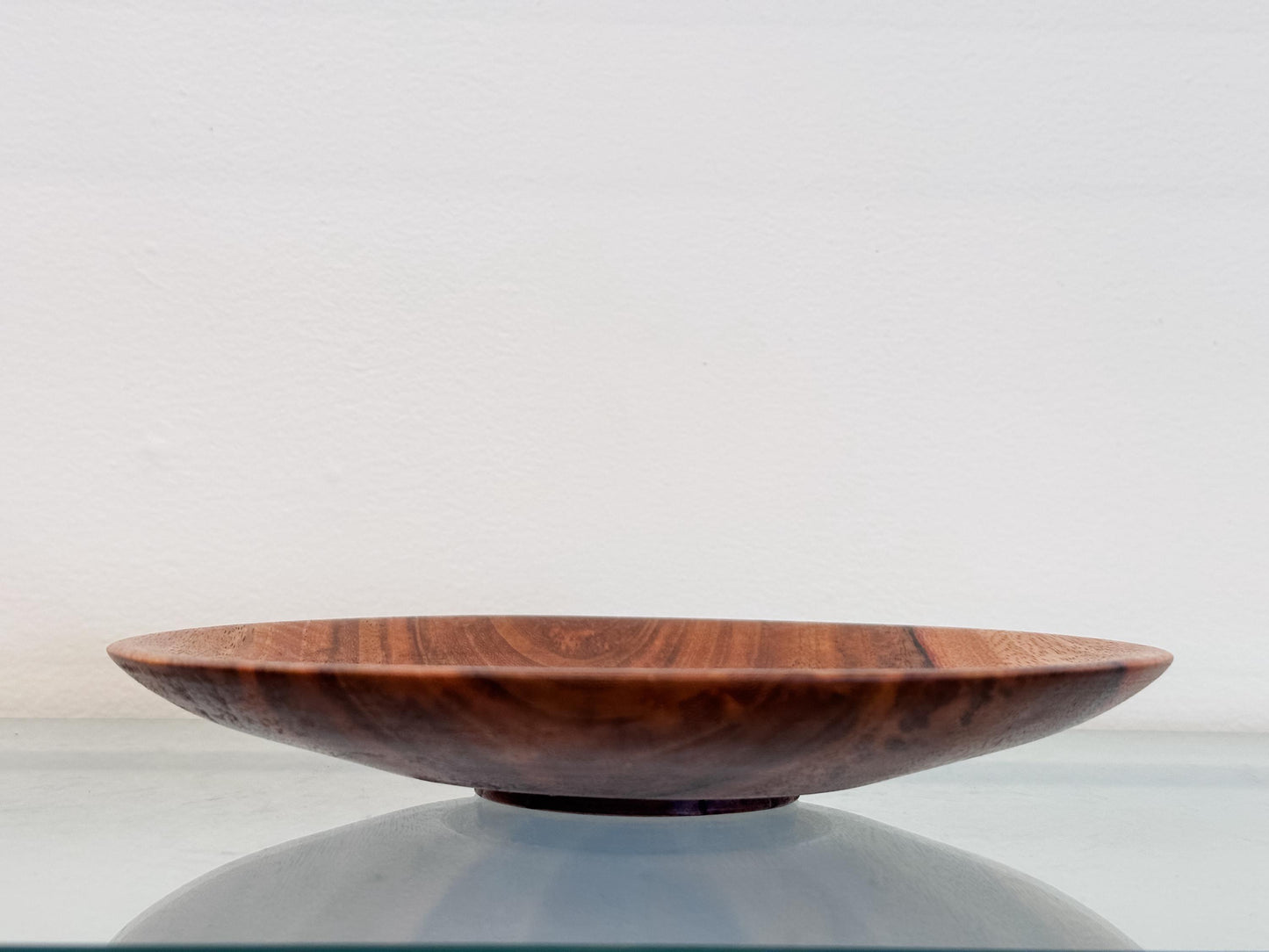 Small Mango Wood Plate, Handmade in Hawaii by bowl turner and artist Llosh Winne