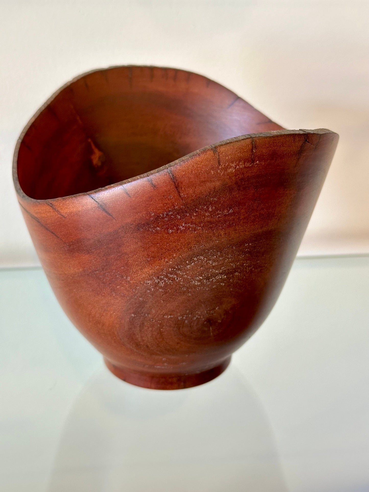 Small Ōhiʻa Wood Bowl, Handmade in Hawaii, Organic