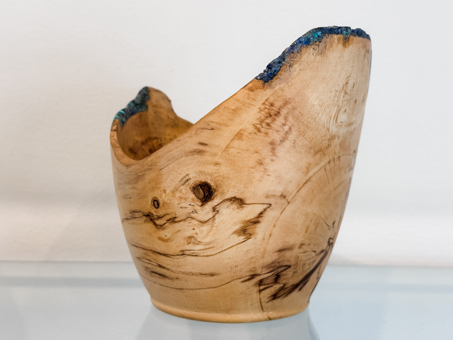 Natural Edge Jacaranda Wood Bowl