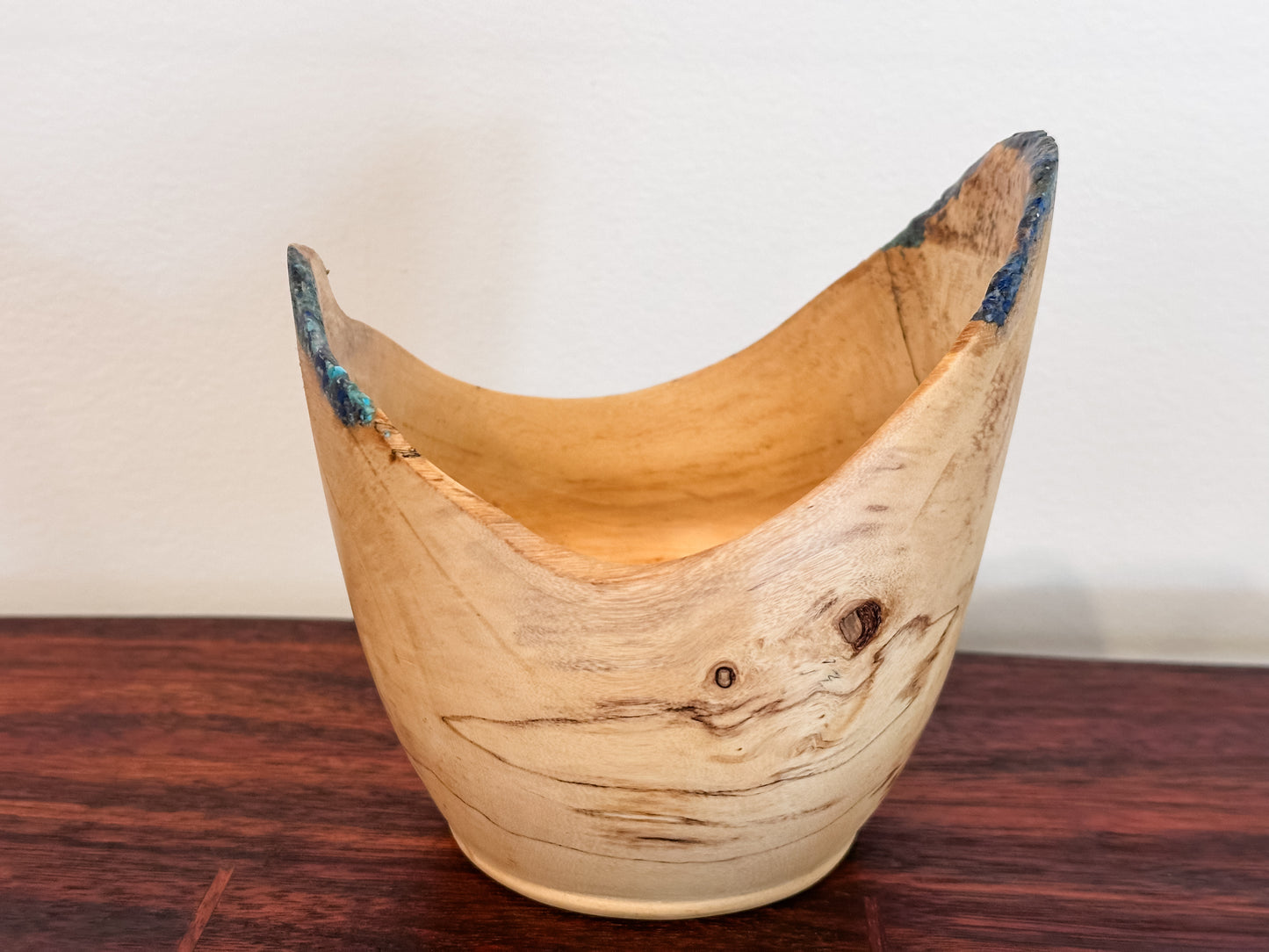Natural Edge Jacaranda Wood Bowl