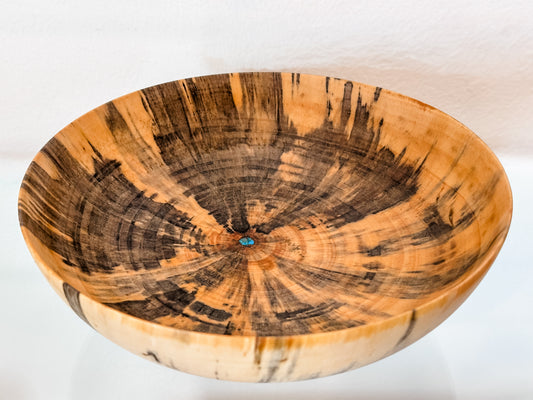 Norfork Pine Wood Bowl, Handmade in Hawaii