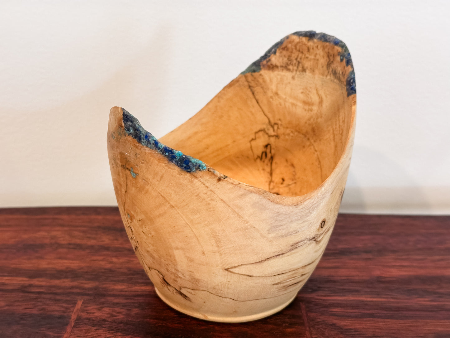 Natural Edge Jacaranda Wood Bowl