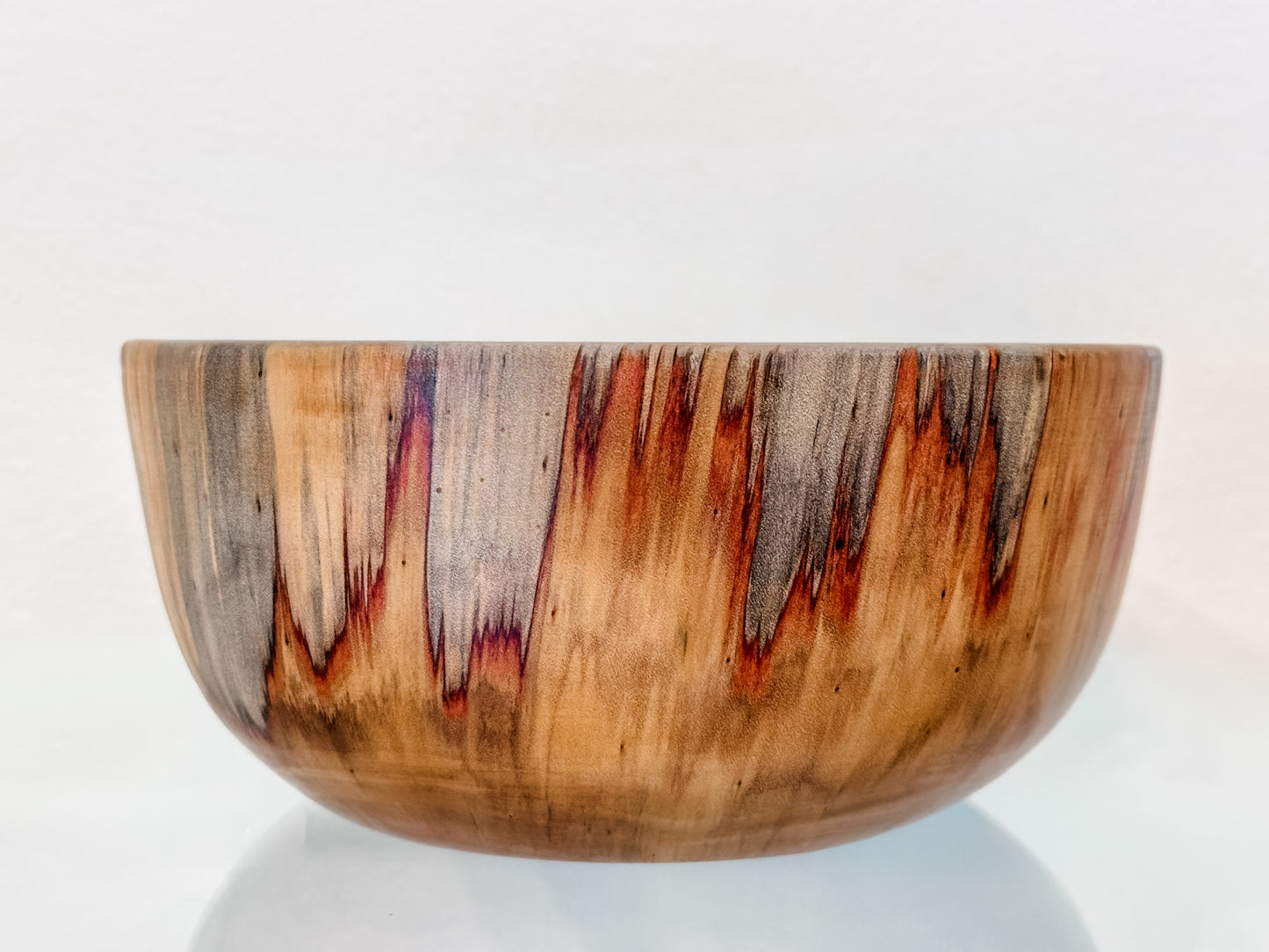 Medium Norfolk Pine Wood Bowl, Perfect for a Salad Bowl, Serving Bowl, Table Centerpiece or Home Décor Artwork, Handmade, Food Safe