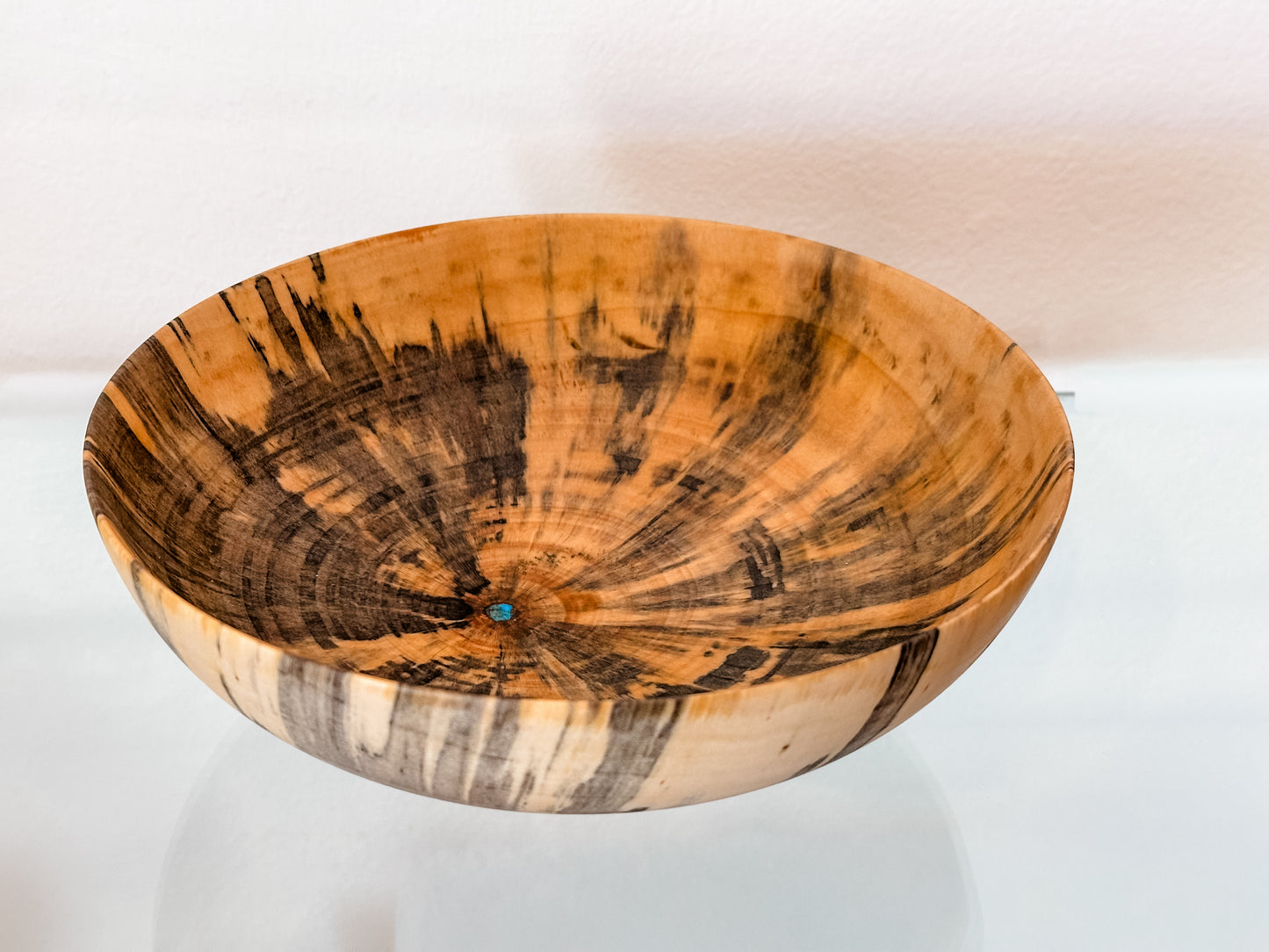 Norfork Pine Wood Bowl, Handmade in Hawaii