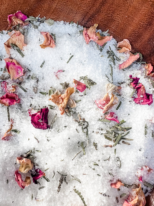 Lavender Rose Bath Salts