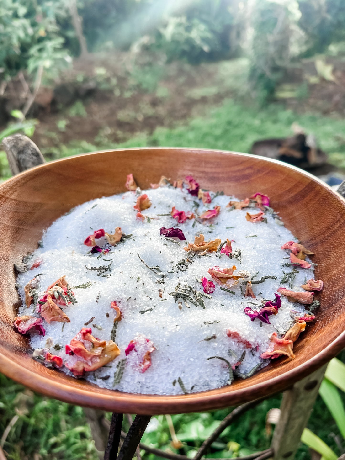 Lavender Rose Bath Salts