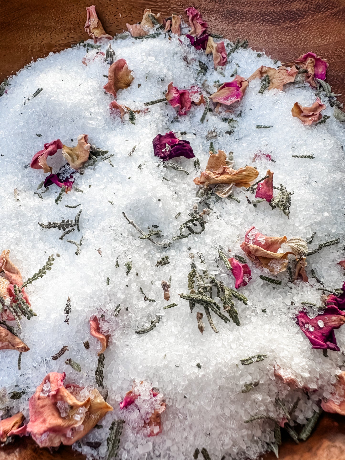 Lavender Rose Bath Salts