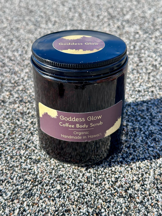 Organic Coffee Body Scrub, 8 ounces