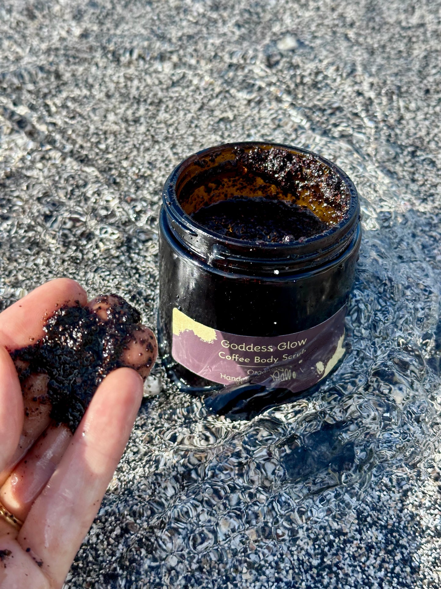 Organic Coffee Body Scrub, 8 ounces